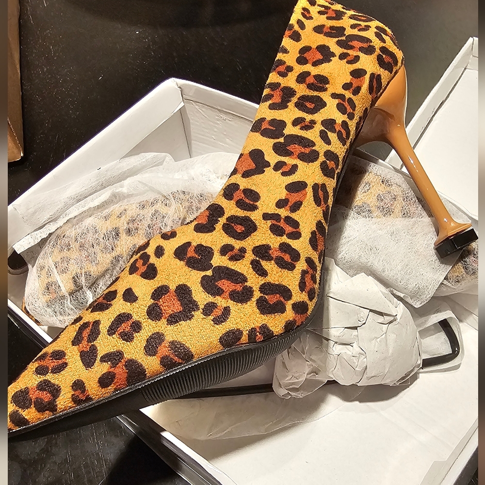 Cheetah Print High Heels